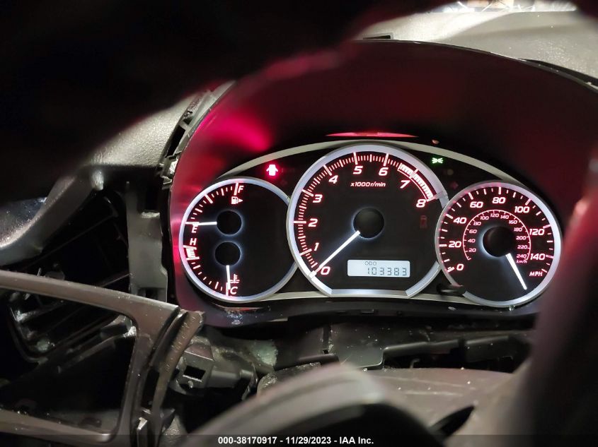 2013 SUBARU IMPREZA WRX WRX JF1GV7E67DG033957