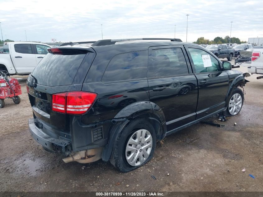 2017 DODGE JOURNEY SE - 3C4PDCAB3HT551171