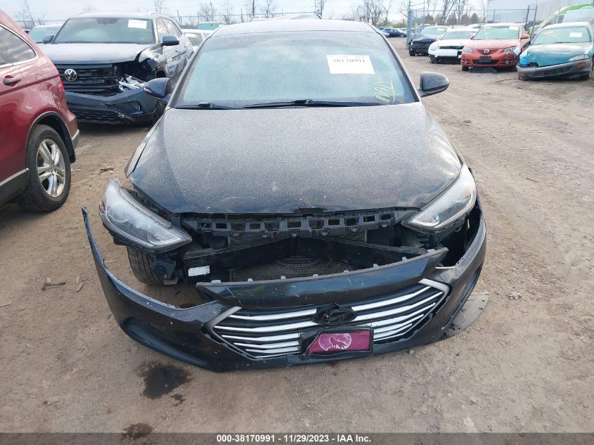 2018 HYUNDAI ELANTRA SEL/VALUE/LIMITED - 5NPD84LF1JH223766