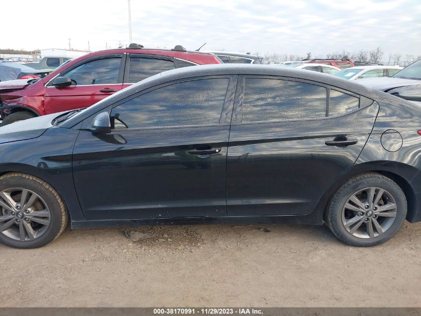 2018 HYUNDAI ELANTRA SEL/VALUE/LIMITED - 5NPD84LF1JH223766