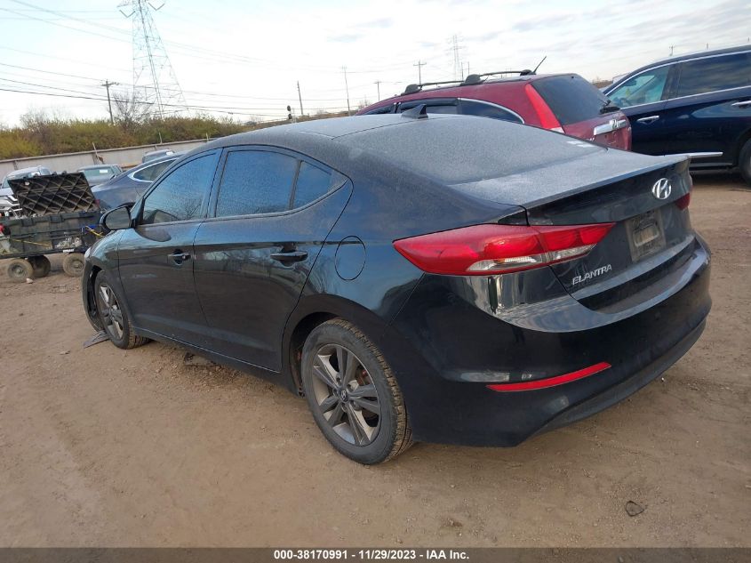 2018 HYUNDAI ELANTRA SEL/VALUE/LIMITED - 5NPD84LF1JH223766