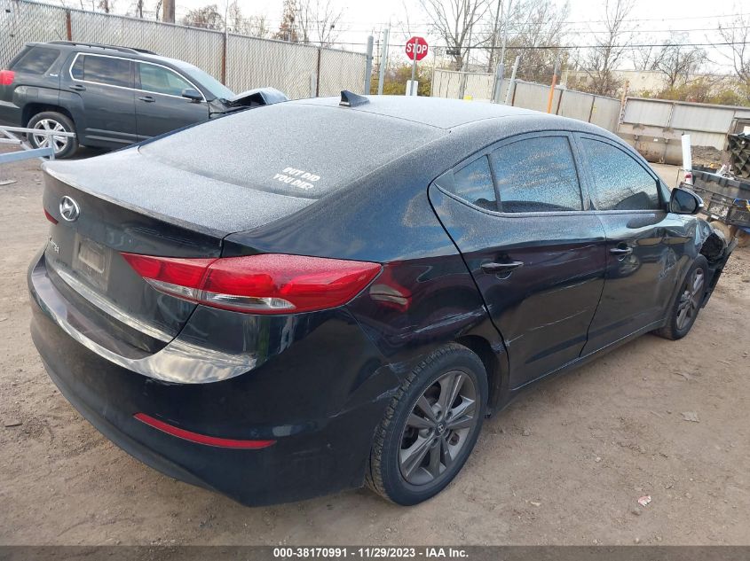 2018 HYUNDAI ELANTRA SEL/VALUE/LIMITED - 5NPD84LF1JH223766