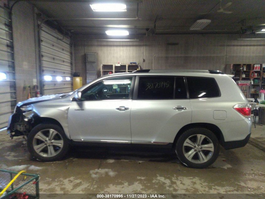 2013 TOYOTA HIGHLANDER LIMITED V6 - 5TDDK3EH5DS256987