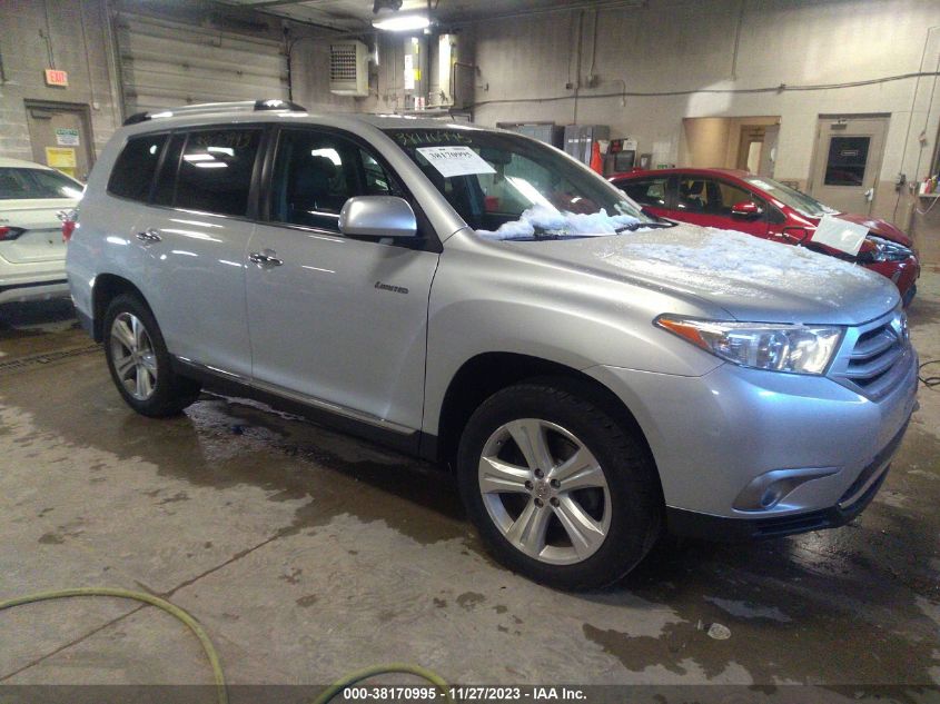 2013 TOYOTA HIGHLANDER LIMITED V6 - 5TDDK3EH5DS256987