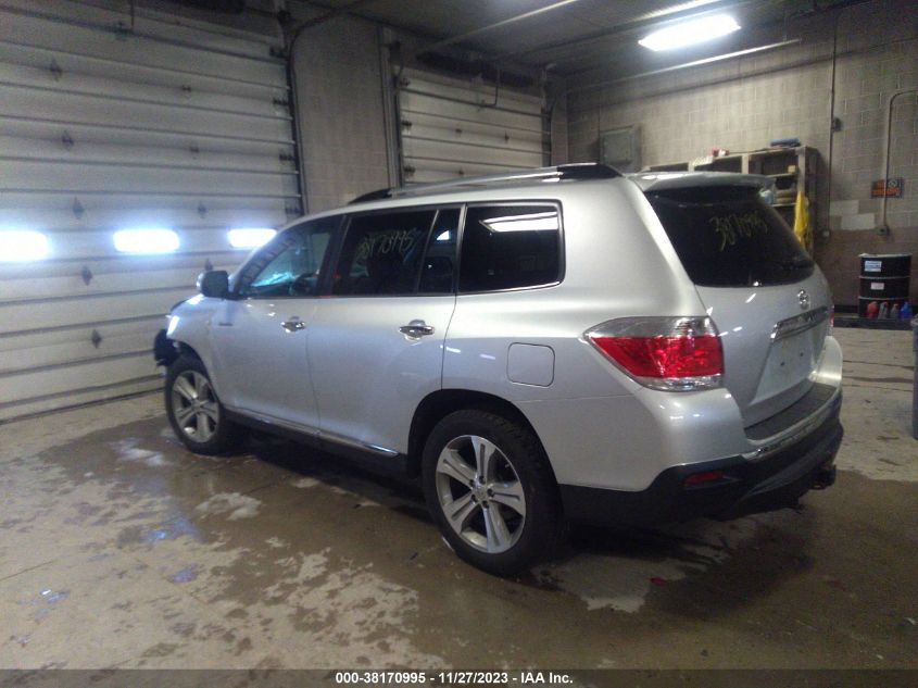 2013 TOYOTA HIGHLANDER LIMITED V6 - 5TDDK3EH5DS256987