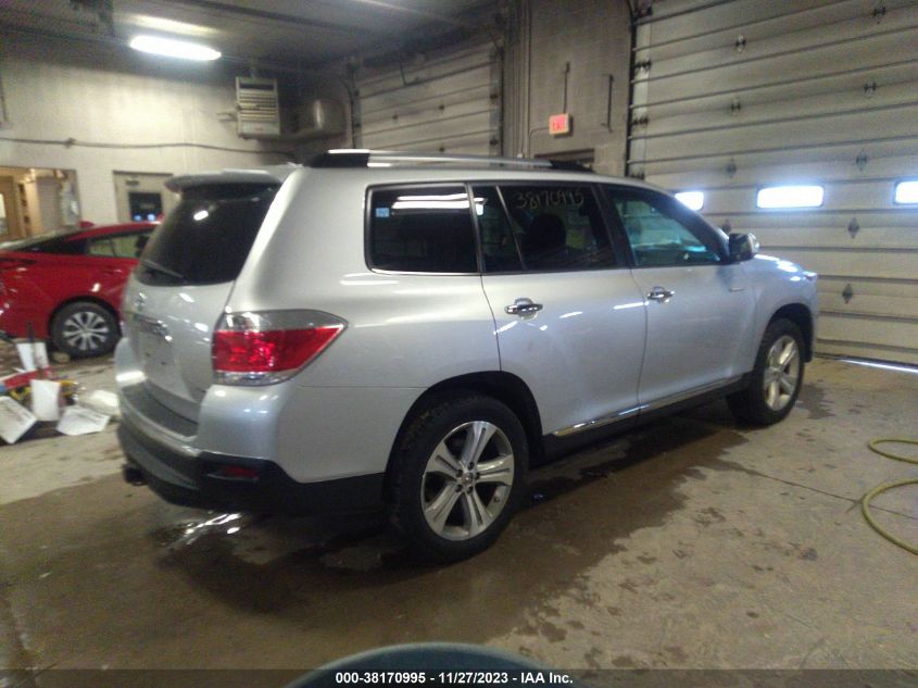 2013 TOYOTA HIGHLANDER LIMITED V6 - 5TDDK3EH5DS256987
