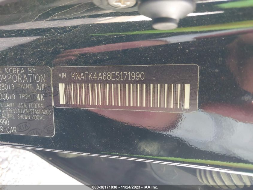 2014 KIA FORTE LX - KNAFK4A68E5171990