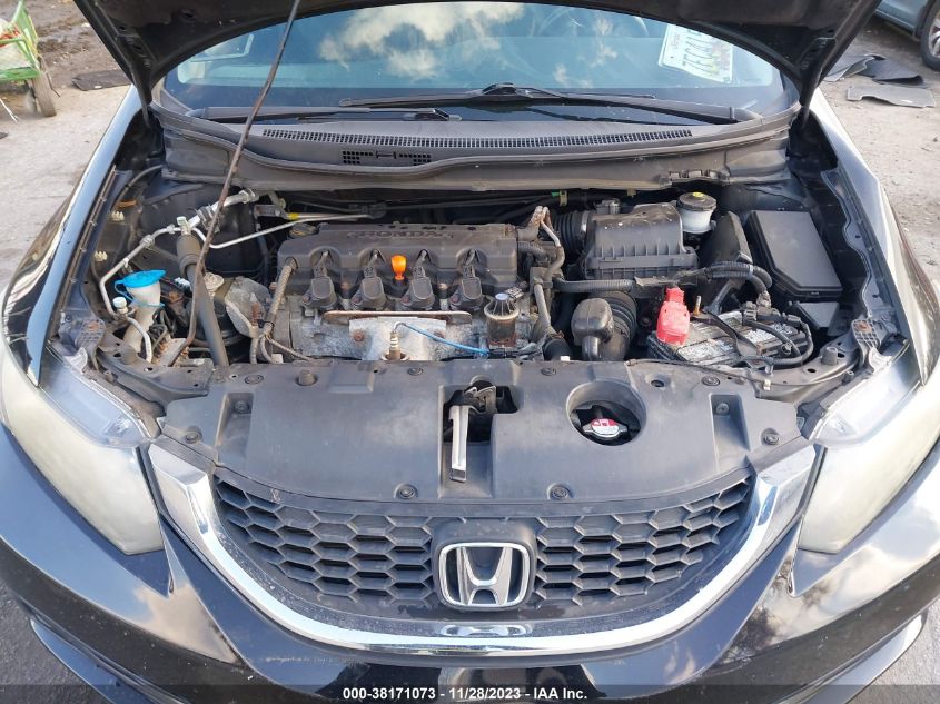 2014 HONDA CIVIC LX - 19XFB2F51EE235430