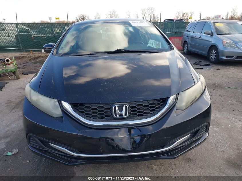 2014 HONDA CIVIC LX - 19XFB2F51EE235430