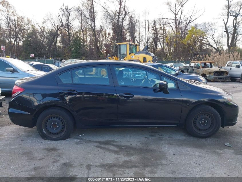 2014 HONDA CIVIC LX - 19XFB2F51EE235430