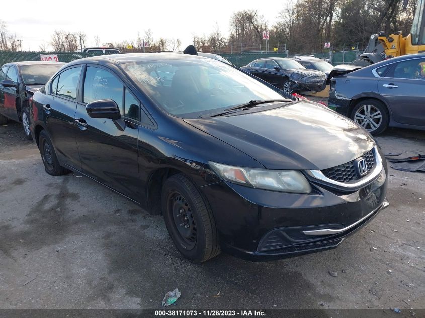 2014 HONDA CIVIC LX - 19XFB2F51EE235430