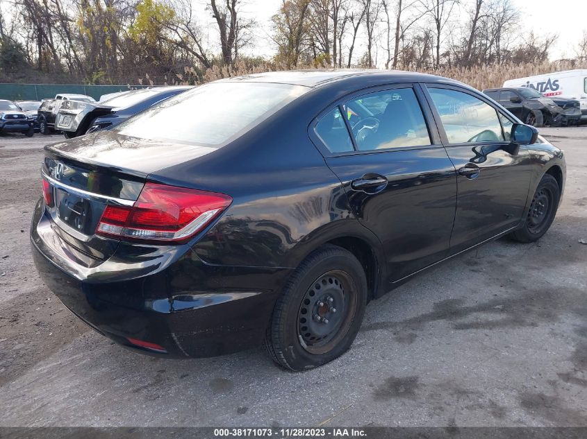 2014 HONDA CIVIC LX - 19XFB2F51EE235430