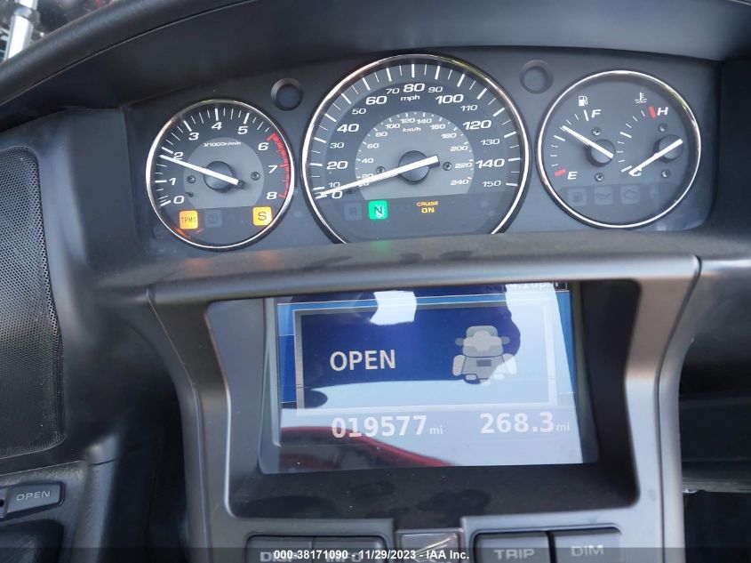 2016 HONDA GL1800 JH2SC68H2GK400290