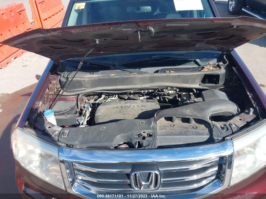 2013 HONDA PILOT EX-L - 5FNYF3H5XDB014420