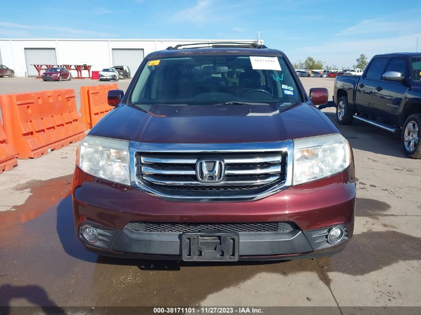 2013 HONDA PILOT EX-L - 5FNYF3H5XDB014420