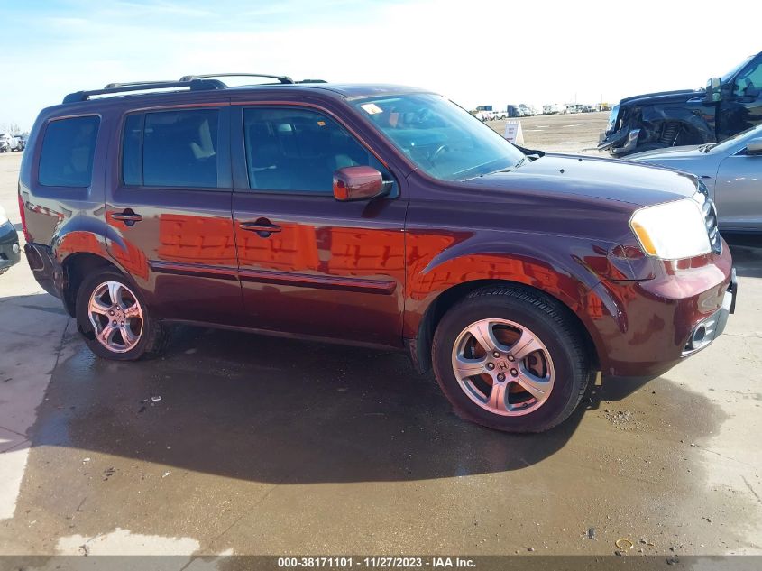 2013 HONDA PILOT EX-L - 5FNYF3H5XDB014420