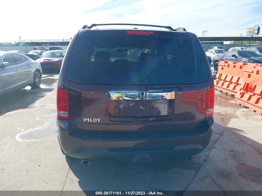 2013 HONDA PILOT EX-L - 5FNYF3H5XDB014420