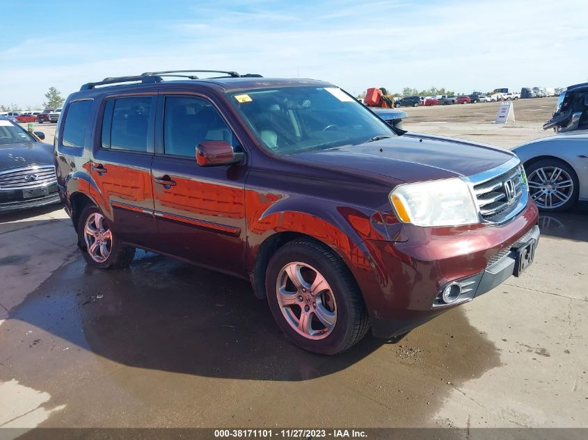 2013 HONDA PILOT EX-L - 5FNYF3H5XDB014420