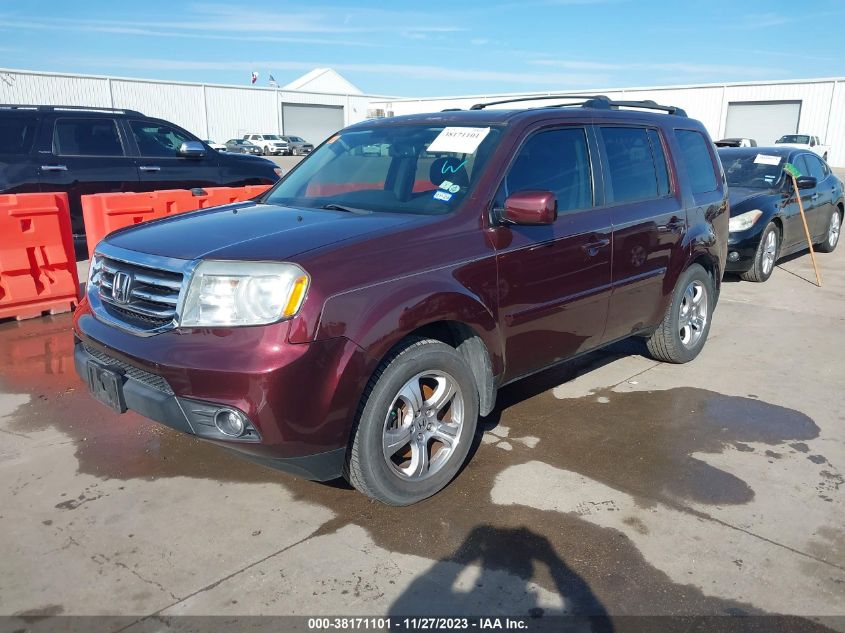 2013 HONDA PILOT EX-L - 5FNYF3H5XDB014420