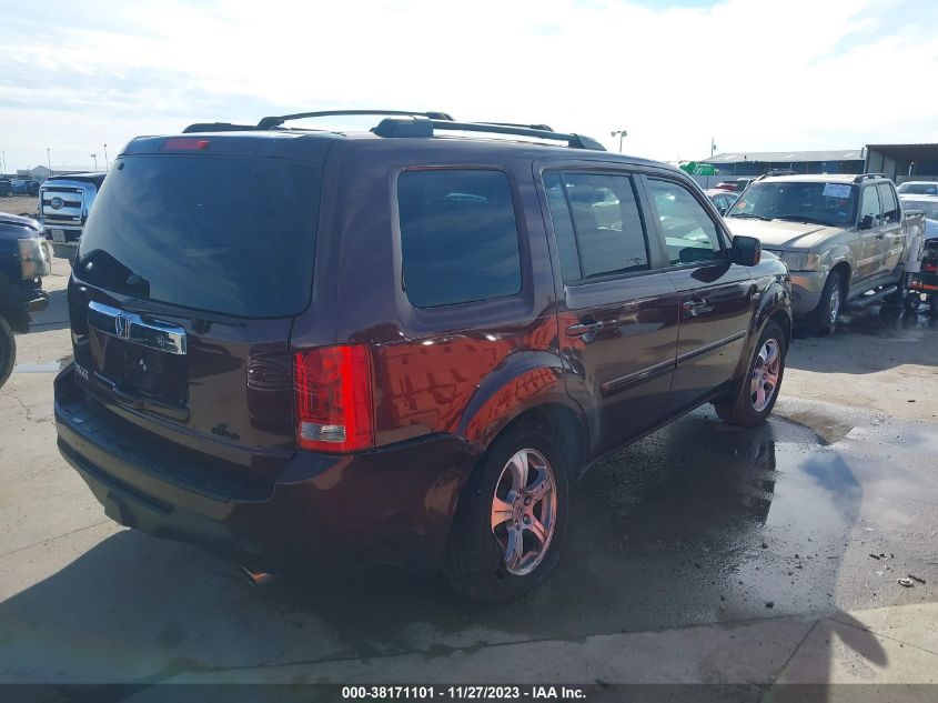 2013 HONDA PILOT EX-L - 5FNYF3H5XDB014420