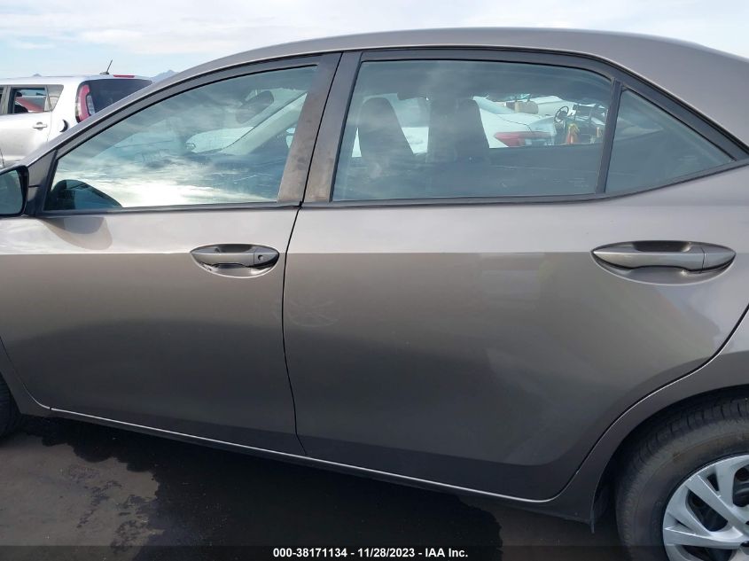 2018 TOYOTA COROLLA LE - 2T1BURHE8JC051822