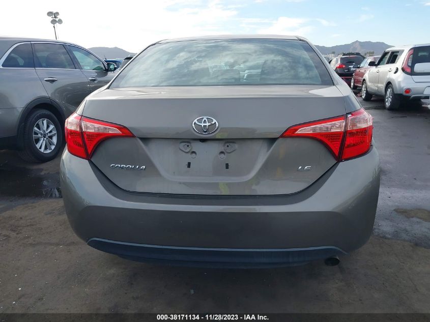 2018 TOYOTA COROLLA LE - 2T1BURHE8JC051822