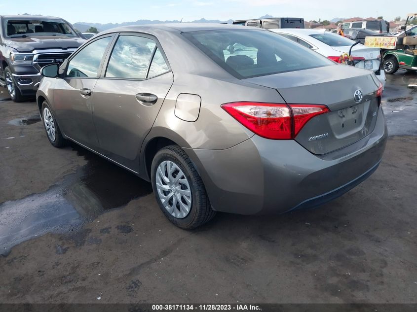 2018 TOYOTA COROLLA LE - 2T1BURHE8JC051822