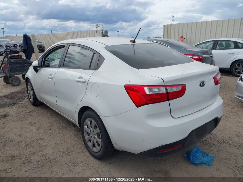 2014 KIA RIO LX - KNADM4A31E6353886