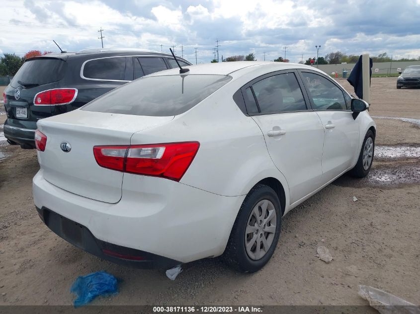 2014 KIA RIO LX - KNADM4A31E6353886