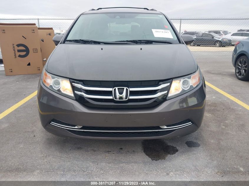 2014 HONDA ODYSSEY EXL - 5FNRL5H60EB066612