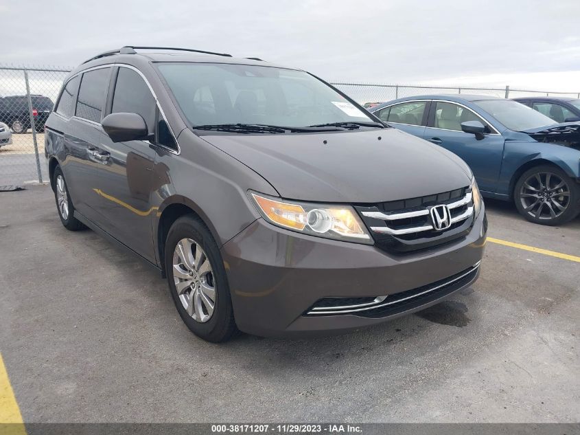 2014 HONDA ODYSSEY EXL - 5FNRL5H60EB066612