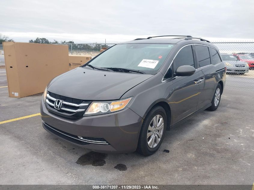 2014 HONDA ODYSSEY EXL - 5FNRL5H60EB066612