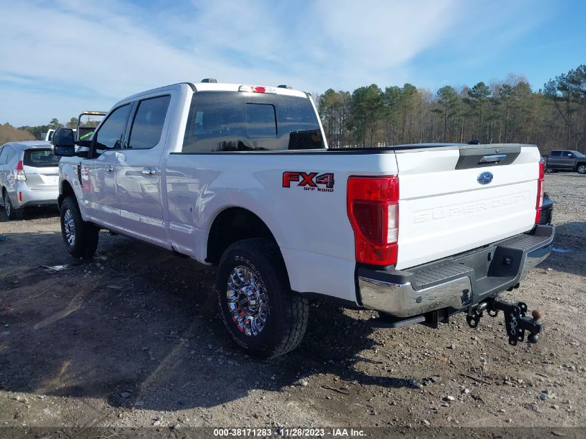 2022 FORD F-250 XLT - 1FT7W2BN2NEG37967
