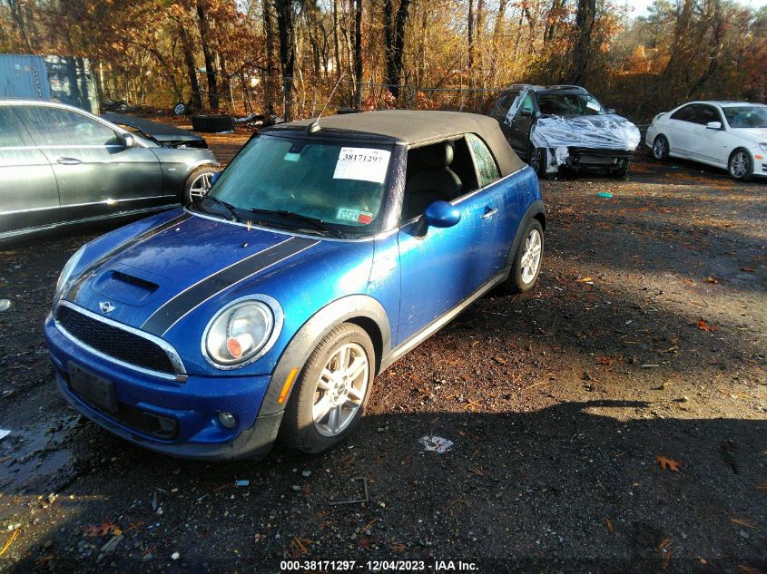 2015 MINI CONVERTIBLE COOPER S WMWZP3C59FT708151