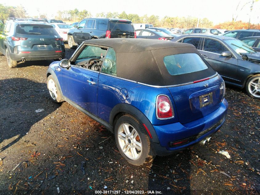 2015 MINI CONVERTIBLE COOPER S WMWZP3C59FT708151