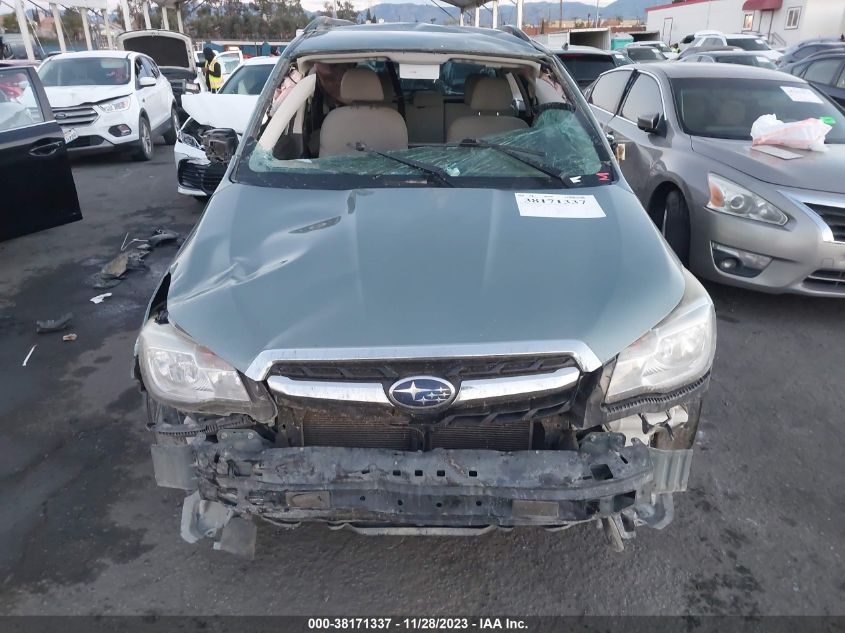 2018 SUBARU FORESTER 2.5I - JF2SJABC3JH526419