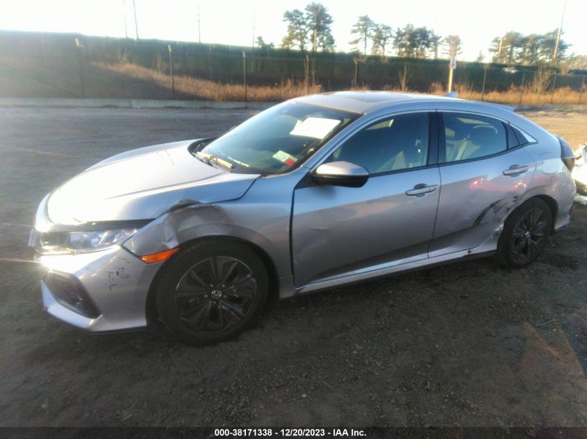 2019 HONDA CIVIC EX - SHHFK7H69KU408571
