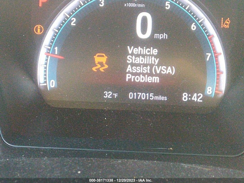 2019 HONDA CIVIC EX - SHHFK7H69KU408571