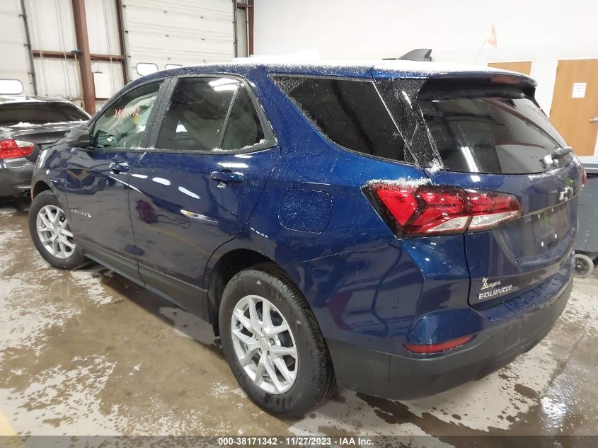 2023 CHEVROLET EQUINOX FWD LS - 3GNAXHEG5PL148380