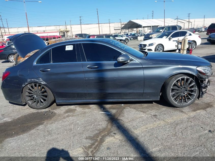 2015 MERCEDES-BENZ C 400 4MATIC - 55SWF6GB5FU000197