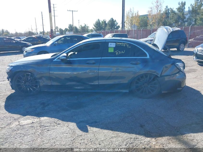 2015 MERCEDES-BENZ C 400 4MATIC - 55SWF6GB5FU000197