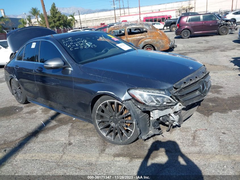 2015 MERCEDES-BENZ C 400 4MATIC - 55SWF6GB5FU000197