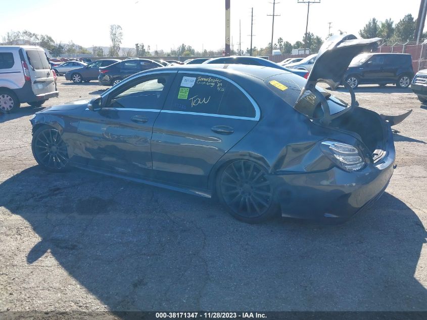 2015 MERCEDES-BENZ C 400 4MATIC - 55SWF6GB5FU000197