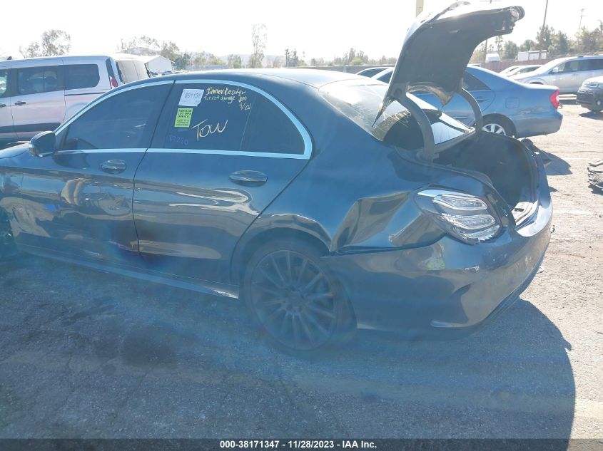2015 MERCEDES-BENZ C 400 4MATIC - 55SWF6GB5FU000197