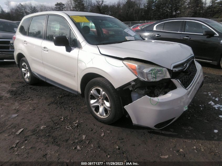 2014 SUBARU FORESTER 2.5I - JF2SJAAC6EH448287