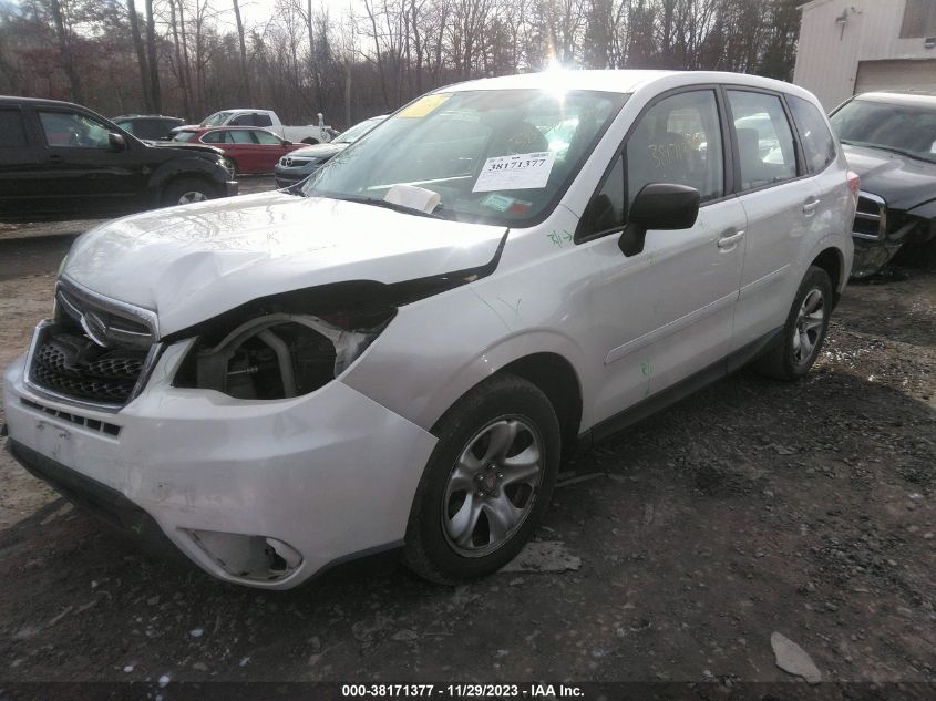 2014 SUBARU FORESTER 2.5I - JF2SJAAC6EH448287