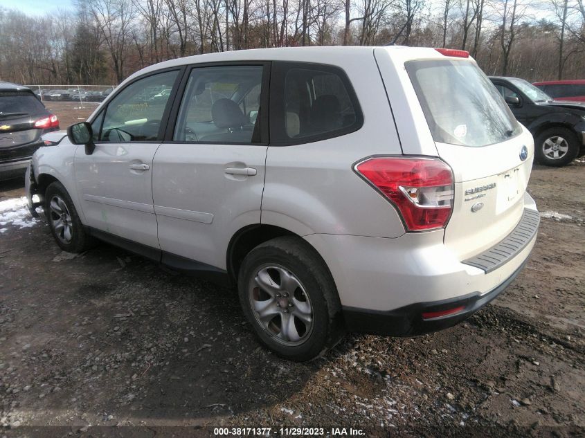 2014 SUBARU FORESTER 2.5I - JF2SJAAC6EH448287