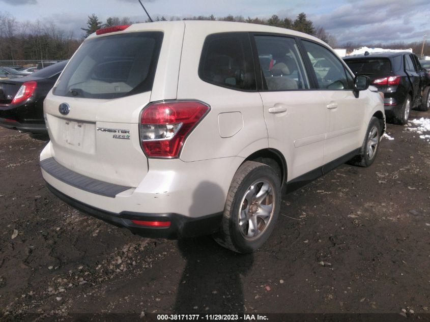2014 SUBARU FORESTER 2.5I - JF2SJAAC6EH448287
