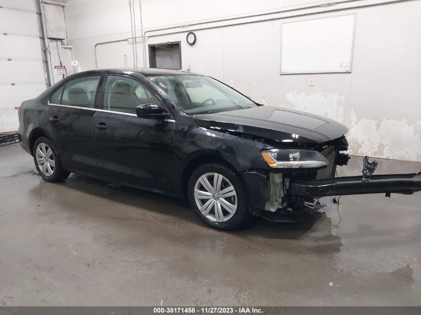 2017 VOLKSWAGEN JETTA 1.4T S - 3VW2B7AJ9HM309412