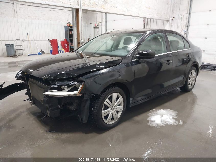 2017 VOLKSWAGEN JETTA 1.4T S - 3VW2B7AJ9HM309412